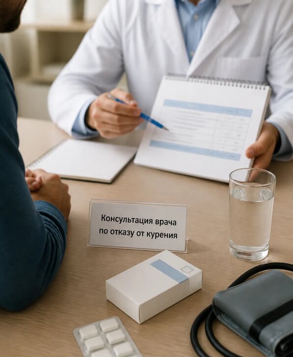 Консультация врача по отказу от курения для взрослых в Великих Луке